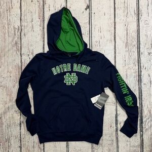 Notre Dame NFL Football New Women's Sports Hoodie Pullover Jumper Sweatshirt